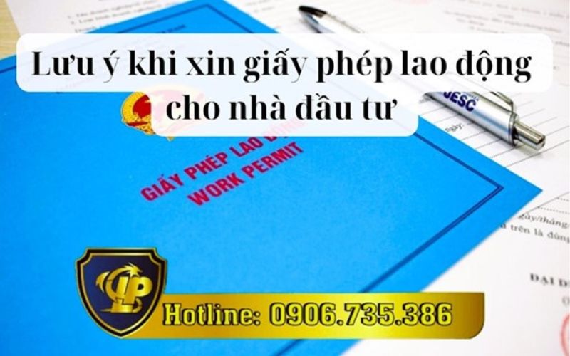 Giấy phép lao động cho nhà đầu tư