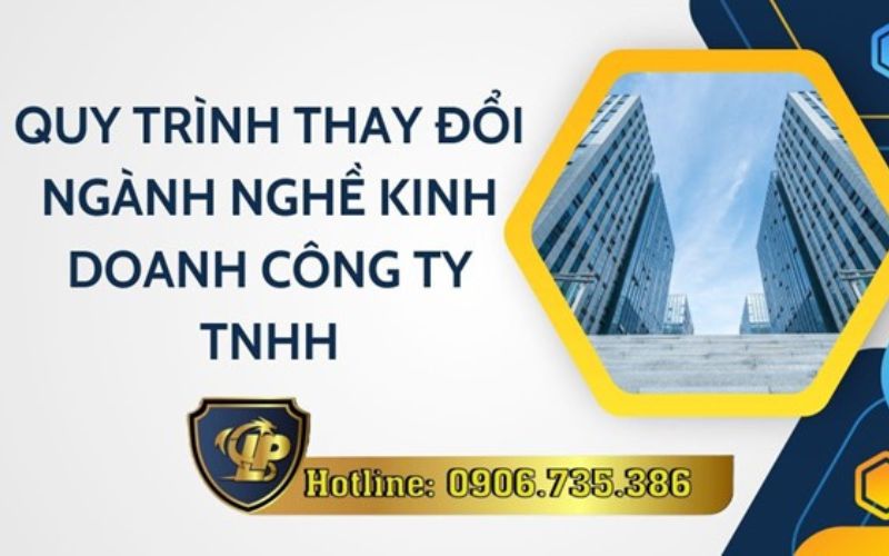 Thay đổi ngành nghề kinh doanh công ty TNHH
