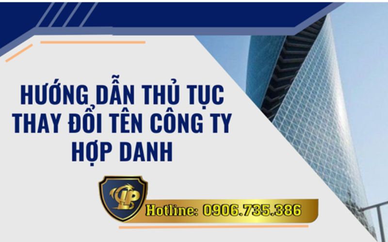 Thủ tục thay đổi tên công ty hợp danh