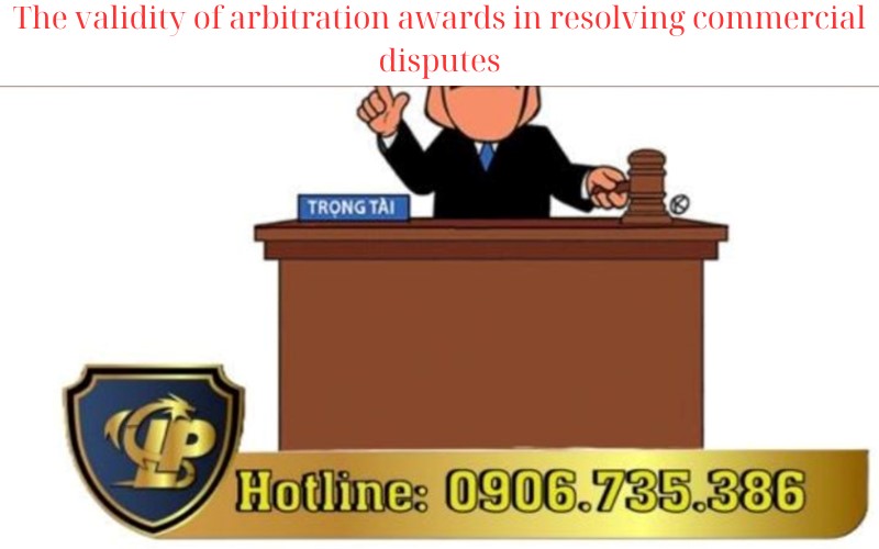 Arbitration awards when resolving commercial disputes