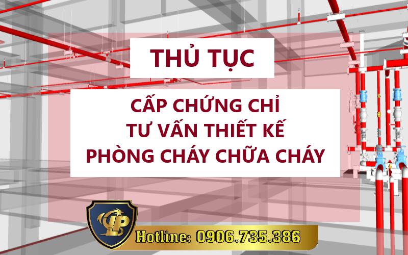 Chứng chỉ tư vấn thiết kế phòng cháy chữa cháy
