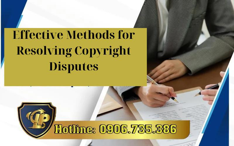 Methods of Resolving Copyright Disputes
