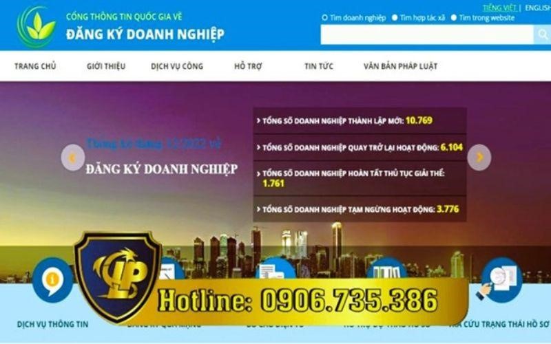 National information portal on business registration