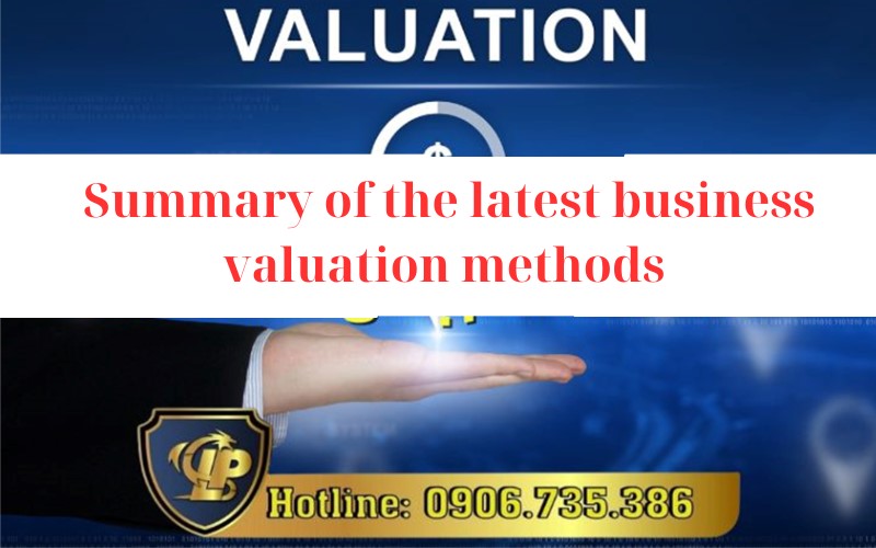 Summary of business valuation methods