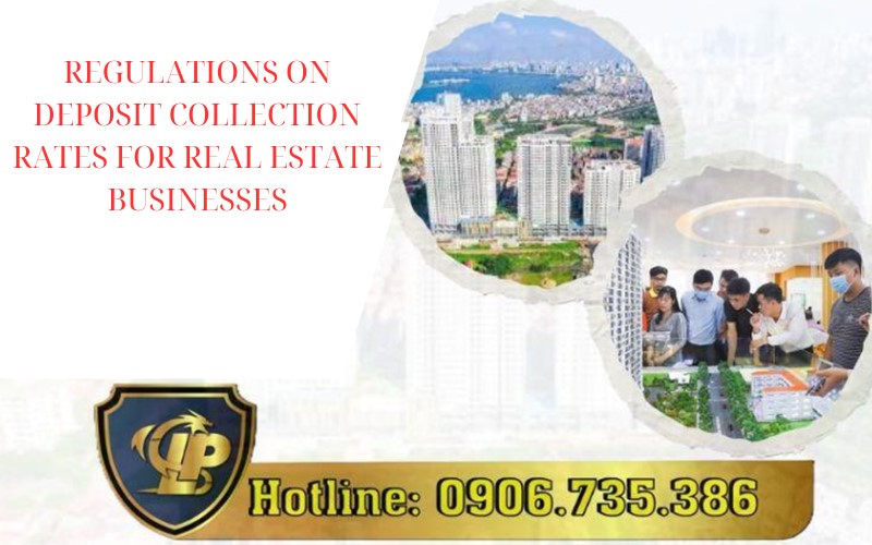 The rate of real estate business deposit