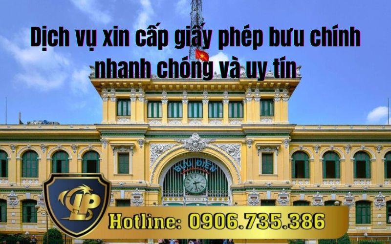Xin cấp giấy phép bưu chính