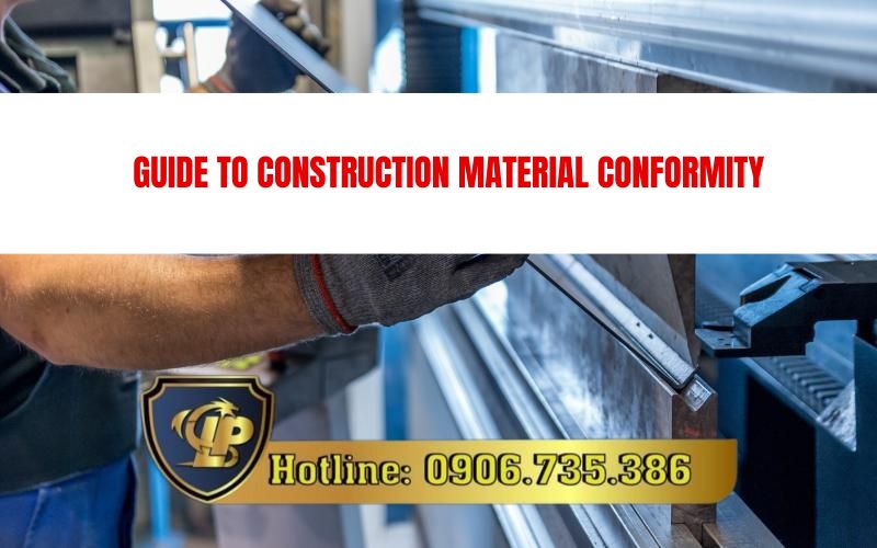 Construction Material Conformity Declaration Procedure
