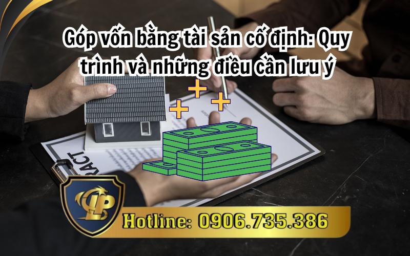 Quy trình góp vốn bằng tài sản cố định