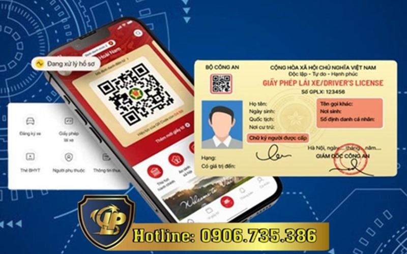Driver's license integrated on VNeID