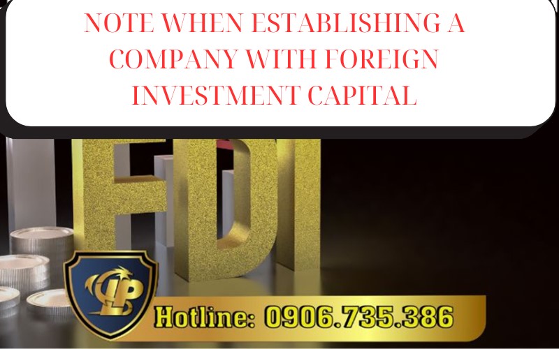 Establish a company with foreign investment