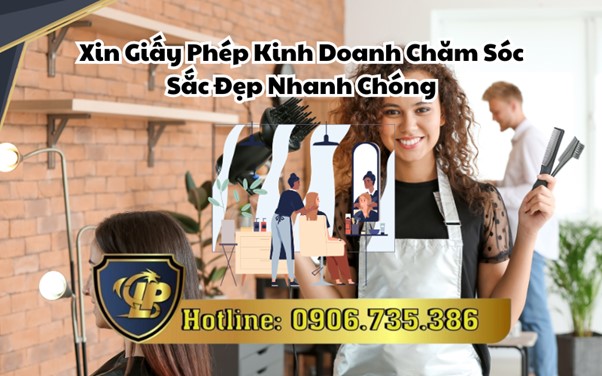 Giấy phép kinh doanh chăm sóc sắc đẹp