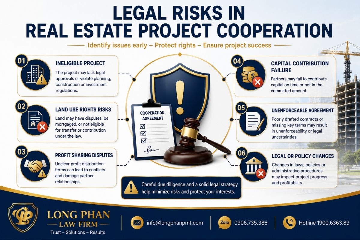 Risks of real estate project cooperation involving project eligibility, land rights, and capital contributions