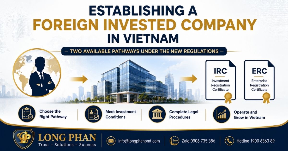 Establishing a foreign invested company in Vietnam through two available investment pathways