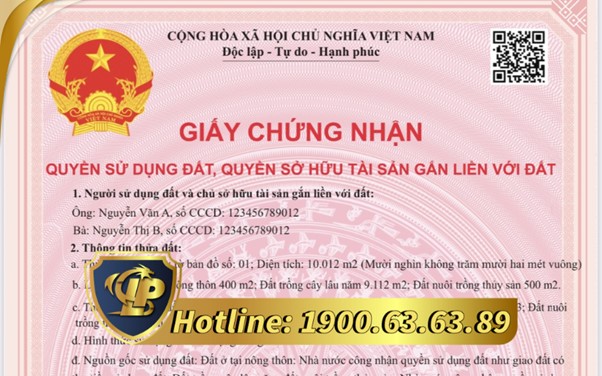Giấy tờ chứng minh quyền sử dụng đất