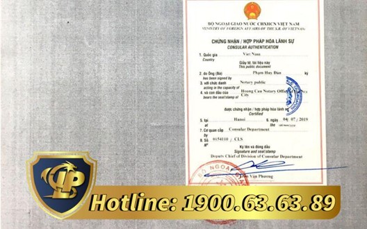 The procedure for consular legalization of real estate transaction documents.
