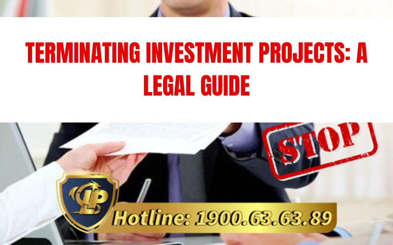 Procedures for Terminating Investment Projects at Present