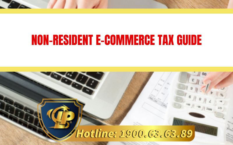 Non-resident e-commerce tax for non-resident individuals on digital platforms