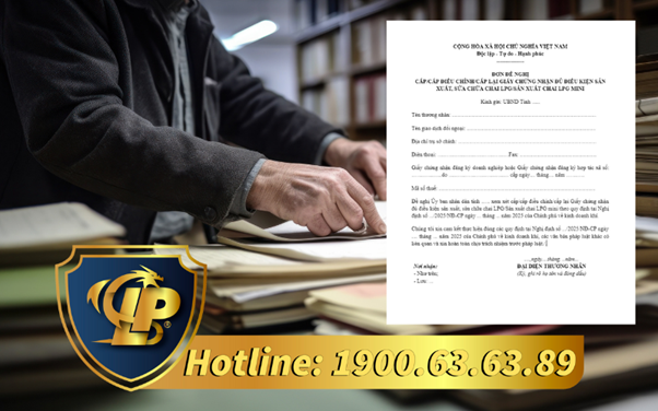Application Dossier for Certificate of Eligibility for LPG Bottle Manufacturing and Repair