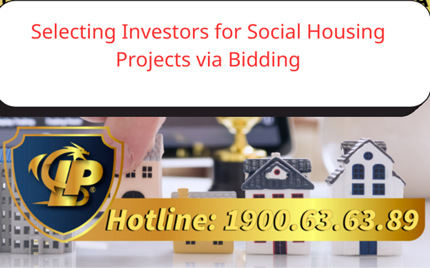 The selection of investors for social housing projects via bidding