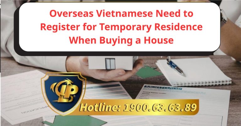 In Vietnam, do overseas Vietnamese need to register for temporary residence when buying a house?