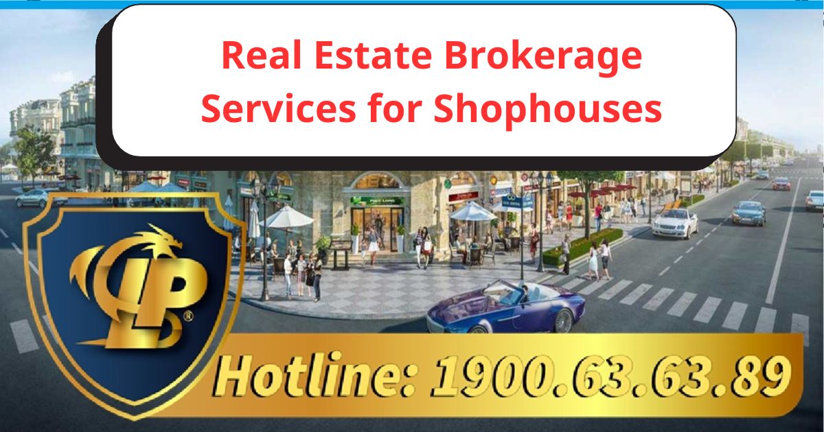 Should you use a real estate brokerage service for your shophouse?