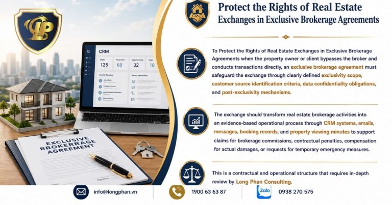 Protecting the rights of real estate trading floors in lawful exclusive brokerage contracts