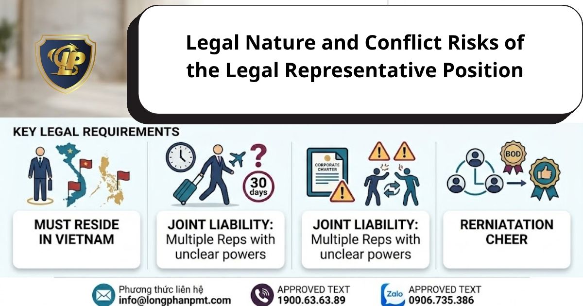 Effective solutions for preventing conflicts when appointing company legal representatives