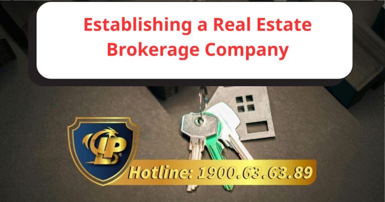 Establish a business providing real estate brokerage services