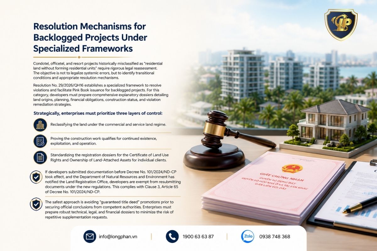 Checklist of fundamental project legal documents required before applying for an ownership certificate