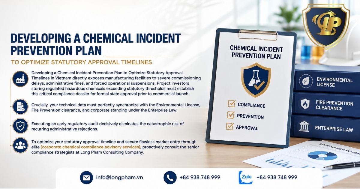 Formulating chemical incident prevention plans helps enterprises optimize approval time