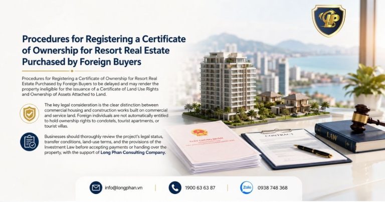 Procedures for obtaining ownership certificates for resort real estate associated with projects that have received investment policy approval