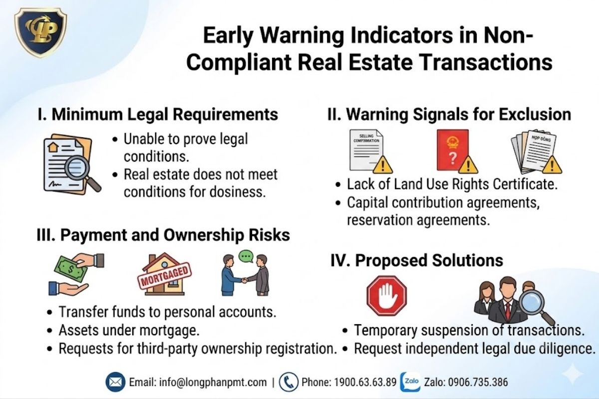 Legal survey and screening for commercial housing projects.