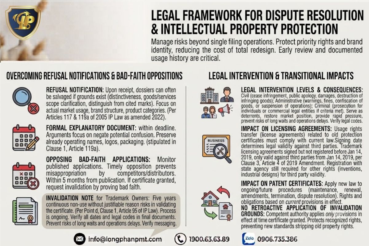 Business process for searching and establishing trademark registration rights.