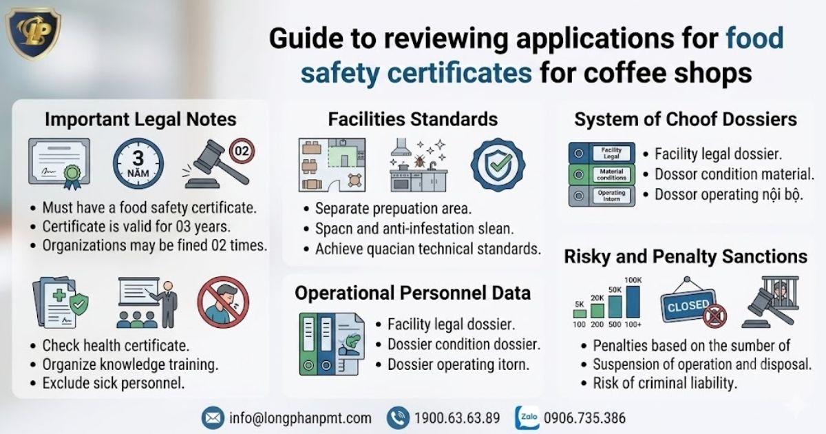 Guide to applying for a Food safety certificates for coffee shops