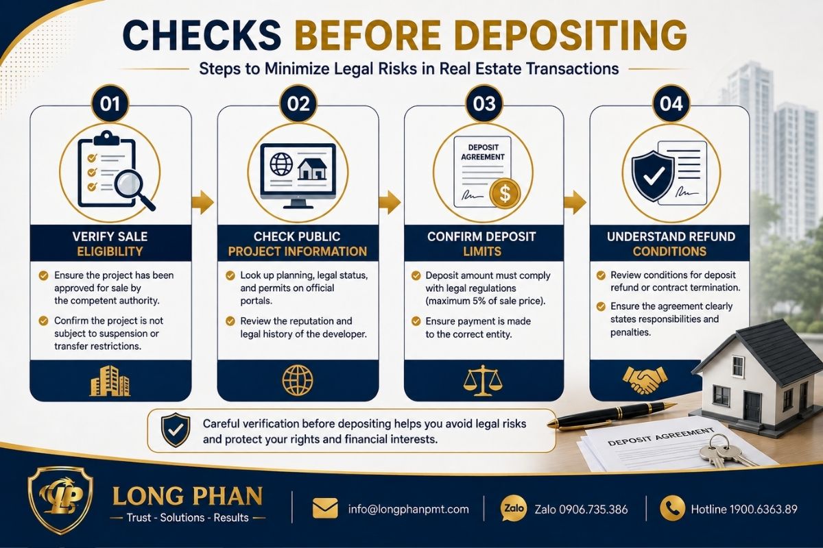 Legal checks buyers should complete before placing a property deposit