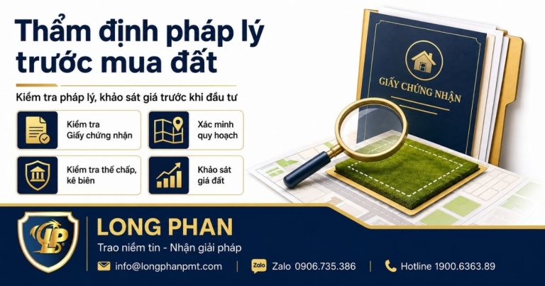 Thẩm định pháp lý trước khi mua đất