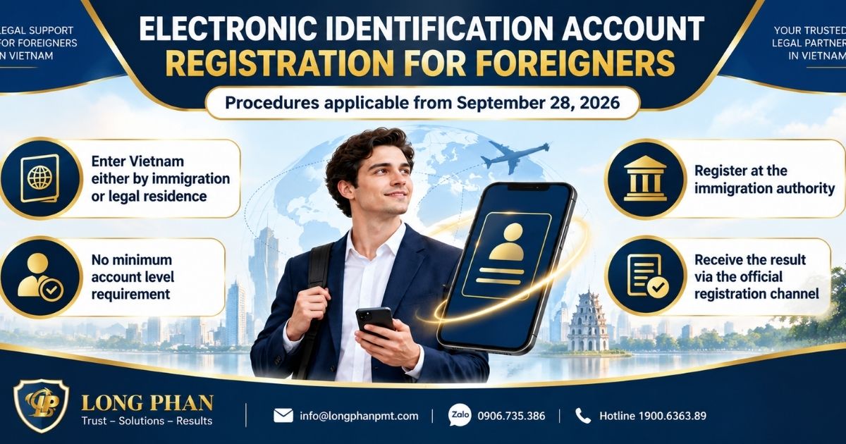 Electronic Identification Account for Foreigners in Vietnam