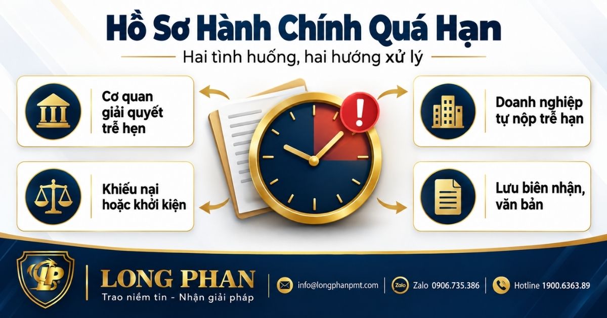 Hồ sơ hành chính quá hạn và các hướng xử lý khi cơ quan hoặc doanh nghiệp để hồ sơ trễ hạn.